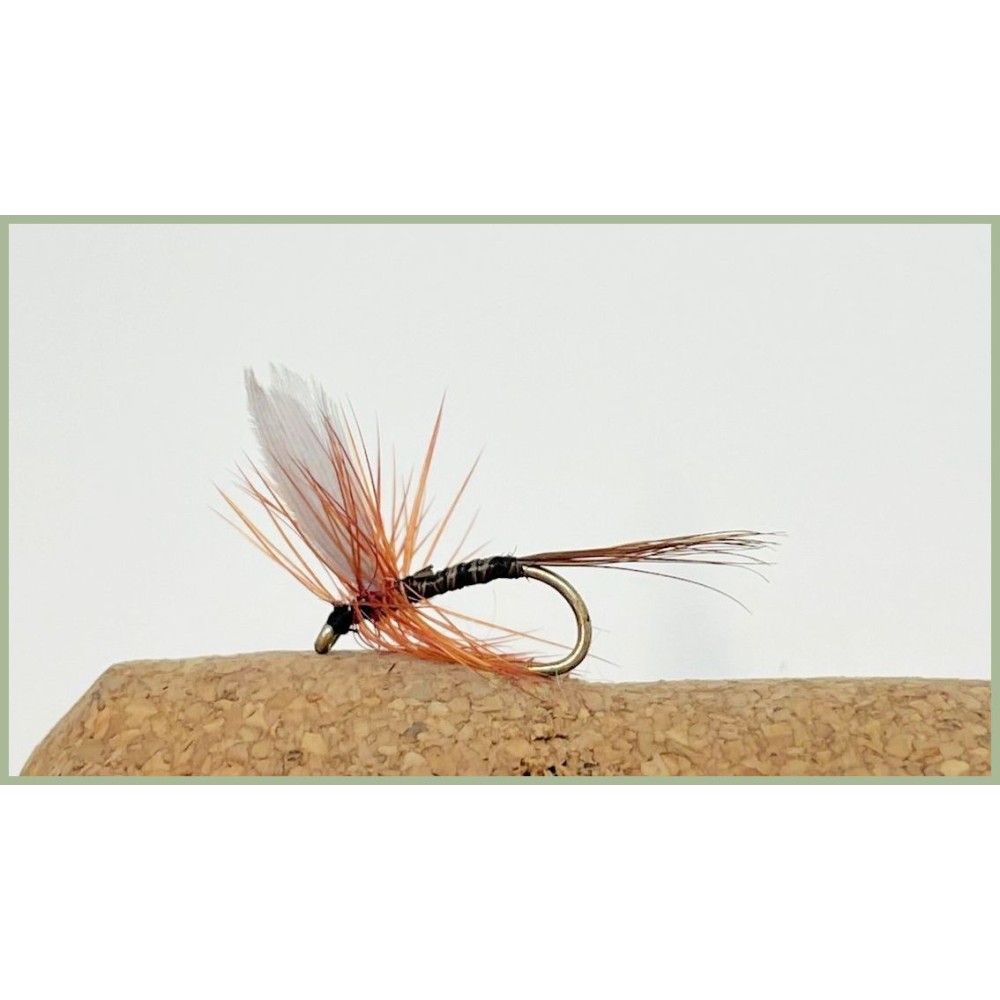 Ginger Quill Dry Fly, summer dry flies Troutflies UK
